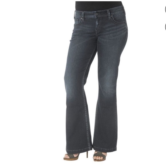 Silver Suki Bootcut Jeans Dark Wash Size 29 - Picture 1 of 13